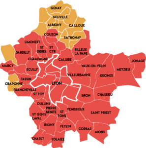 Zone Intervention TimeSet Lyon Villeurbanne